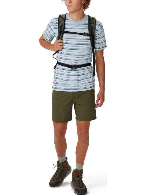 Mountain Hardwear Basin Trek Short férfi túra rövidnadrág zöld színben 5
