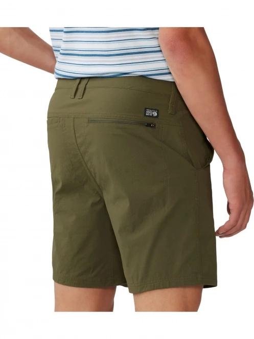 Mountain Hardwear Basin Trek Short férfi túra rövidnadrág zöld színben 7