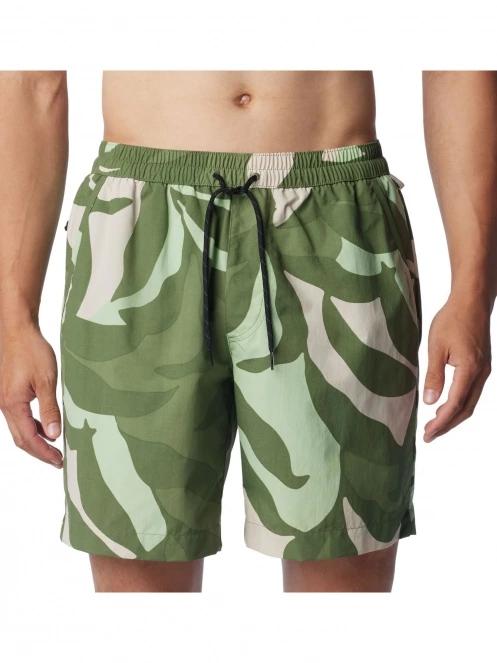 Columbia M Summerdry Short férfi beach short zöld színben 5