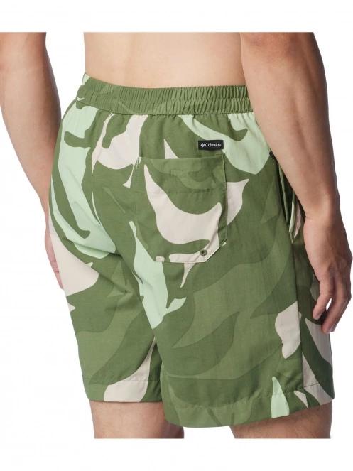 Columbia M Summerdry Short férfi beach short zöld színben 6