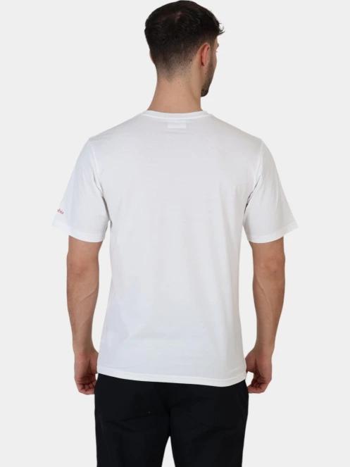 Columbia Men's Sun Trek Short Sleeve Graphic Tee férfi rövid ujjú sport póló fehér színben 4