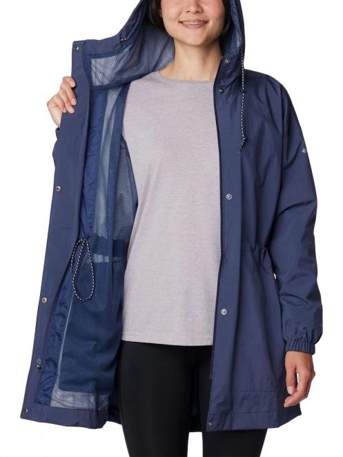 Columbia Splash Side Jacket női esőkabát kék színben 6
