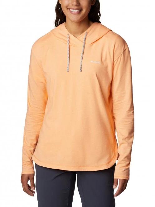 Columbia Sun Trek Hooded Pullover női kapucnis pulóver rózsaszín színben 2