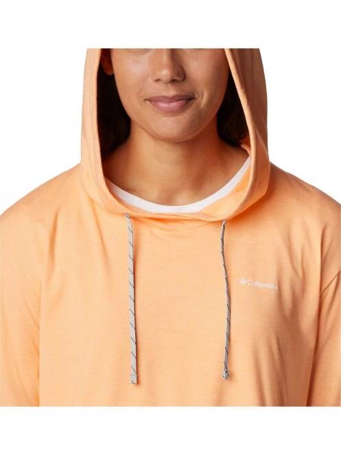 Columbia Sun Trek Hooded Pullover női kapucnis pulóver rózsaszín színben 5