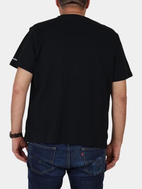 Columbia Path Lake Graphic Tee II férfi rövid ujjú póló fekete színben 3