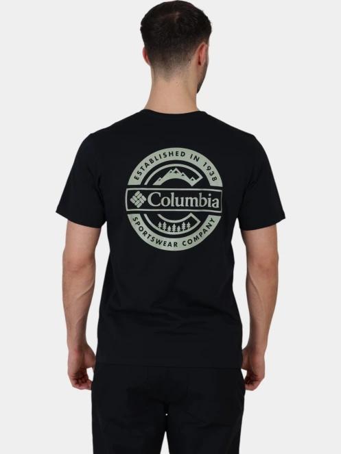 Columbia Rapid Ridge Back Graphic Tee II férfi rövid ujjú póló fekete színben 4