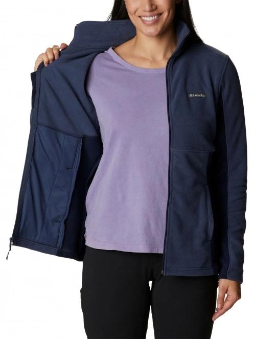 Columbia Basin Trail III Full Zip női polár pulóver kék színben 6