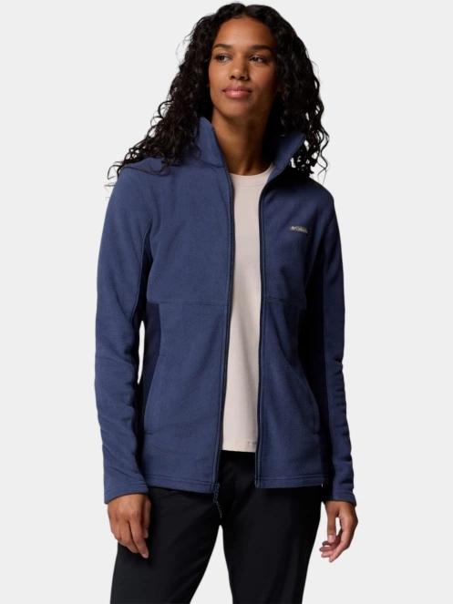 Columbia Basin Trail III Full Zip női polár pulóver kék színben 5