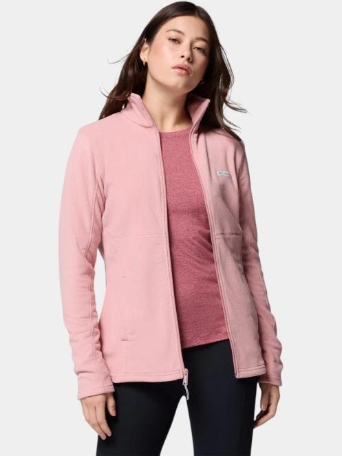 Columbia Basin Trail III Full Zip női polár pulóver rózsaszín színben 5