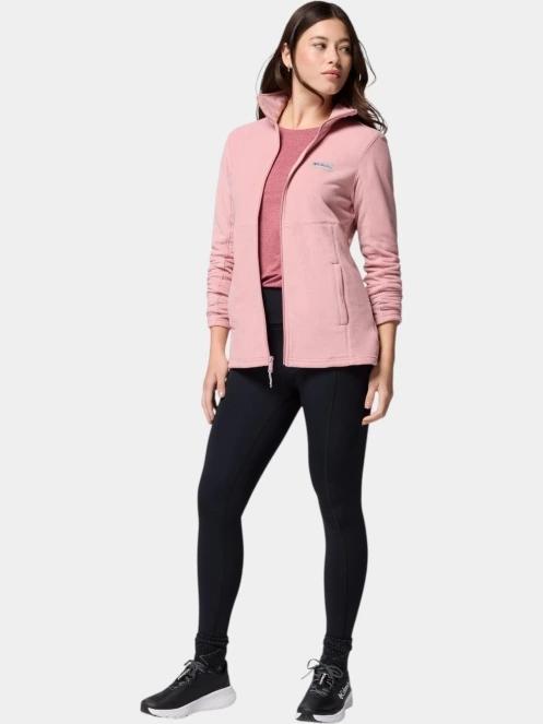 Columbia Basin Trail III Full Zip női polár pulóver rózsaszín színben 6