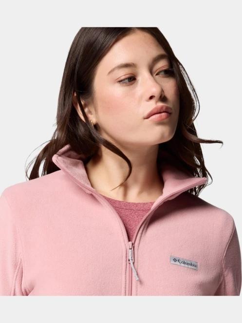 Columbia Basin Trail III Full Zip női polár pulóver rózsaszín színben 7