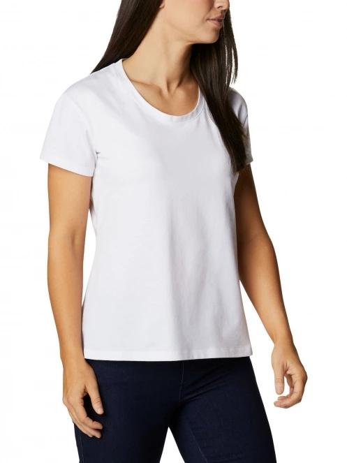 Columbia Sun Trek Short Sleeve Tee női rövid ujjú sport póló fehér színben 5