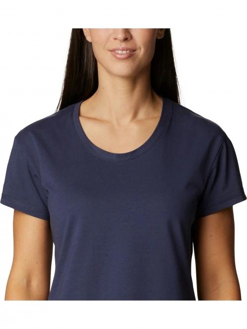 Columbia Sun Trek Short Sleeve Tee női rövid ujjú sport póló kék színben 6