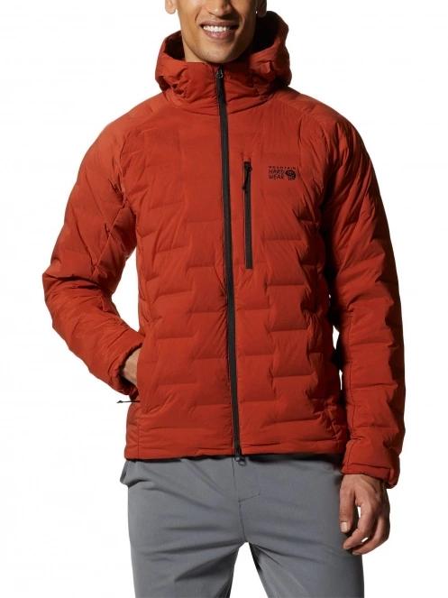 Mountain Hardwear Stretchdown Hoody férfi pehelykabát narancssárga színben 2
