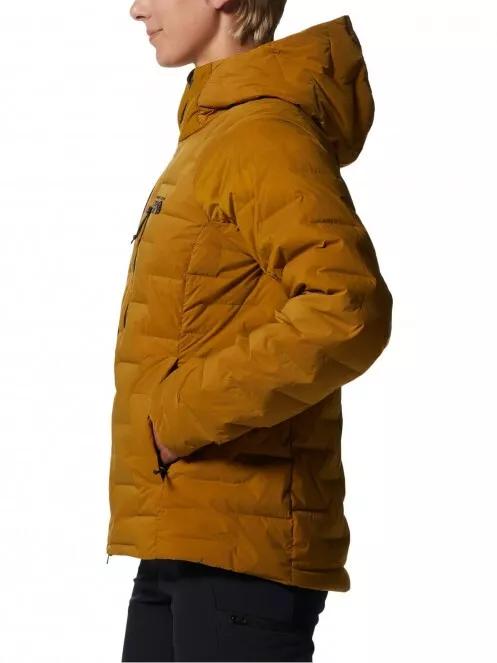 Mountain Hardwear Stretchdown Hoody női pehelykabát oliva színben 4