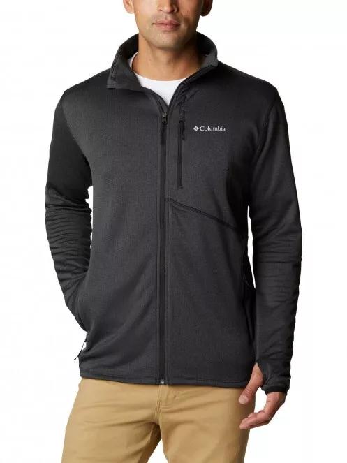 Columbia Park View Fleece Full Zip férfi polár pulóver fekete színben 2
