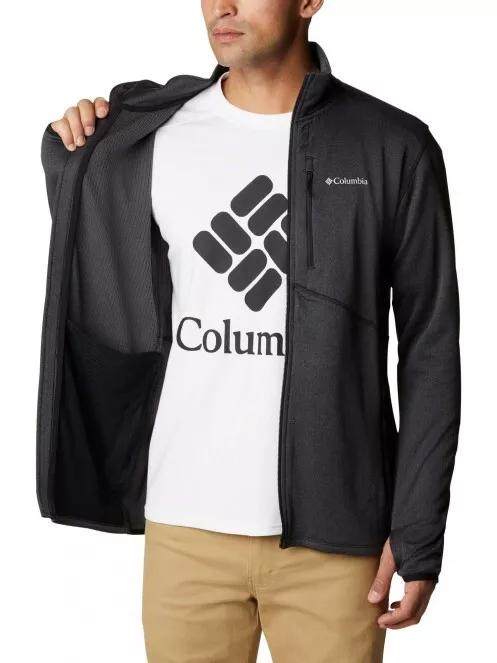 Columbia Park View Fleece Full Zip férfi polár pulóver fekete színben 5