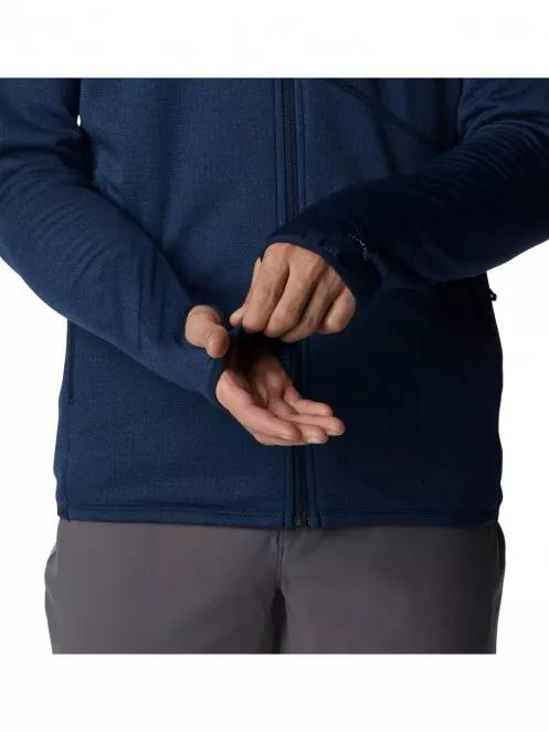 Columbia Park View Fleece Full Zip férfi polár pulóver kék színben 6