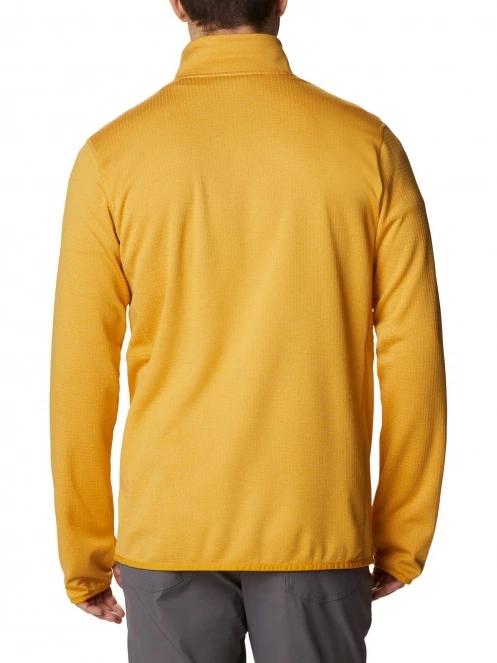 Columbia Park View Fleece Full Zip férfi polár pulóver sárga színben 4