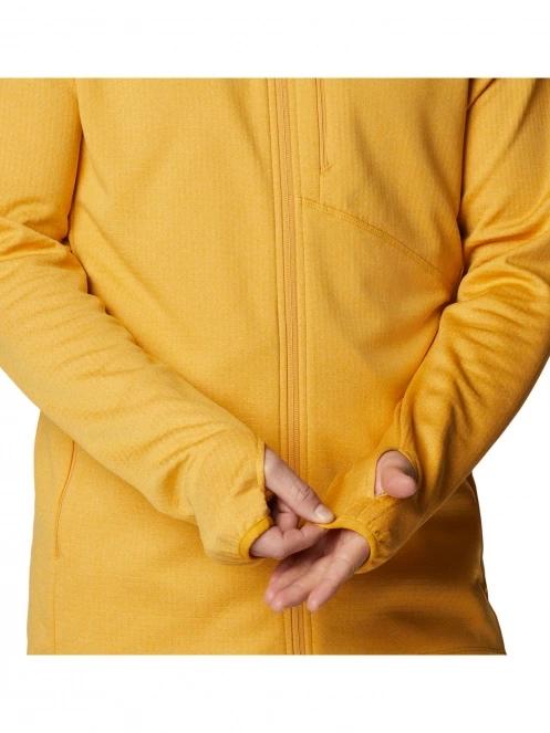 Columbia Park View Fleece Full Zip férfi polár pulóver sárga színben 6