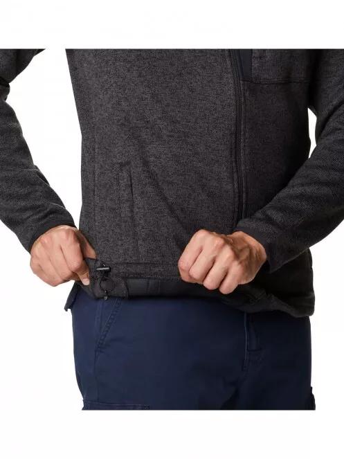 Columbia Sweater Weather Full Zip férfi polár pulóver fekete színben 6