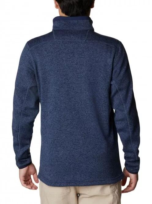 Columbia Sweater Weather Full Zip férfi polár pulóver kék színben 3