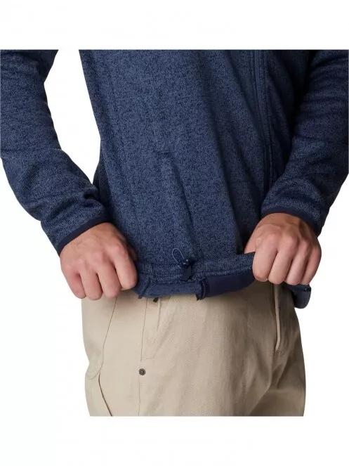 Columbia Sweater Weather Full Zip férfi polár pulóver kék színben 6