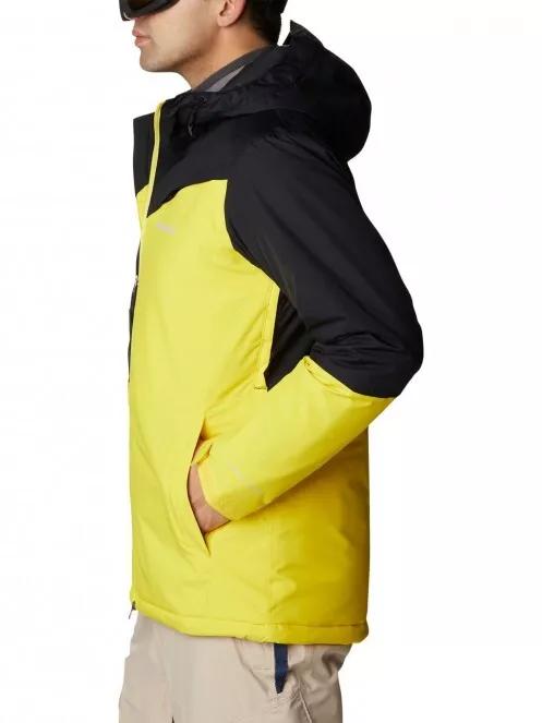 Columbia Iceberg Point Jacket férfi síkabát sárga színben 4