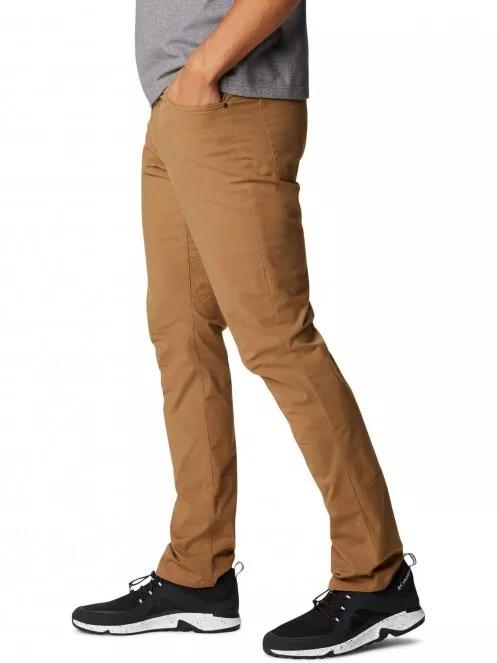 Columbia Cobble Creek 5 Pocket Pant férfi utcai nadrág barna színben 4