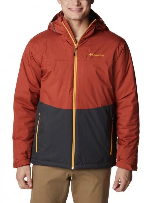 Columbia Point Park Insulated Jacket férfi utcai kabát piros színben 2