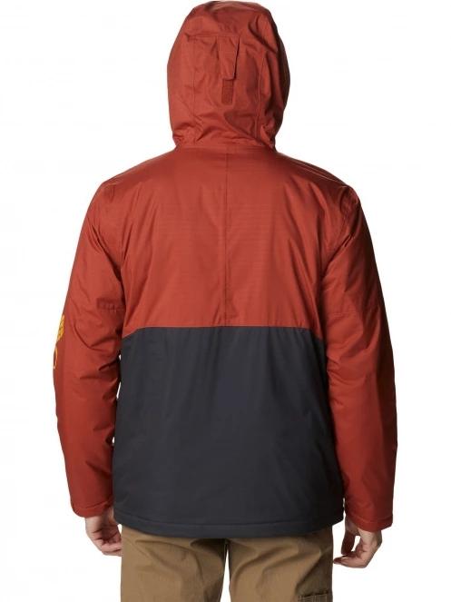 Columbia Point Park Insulated Jacket férfi utcai kabát piros színben 4