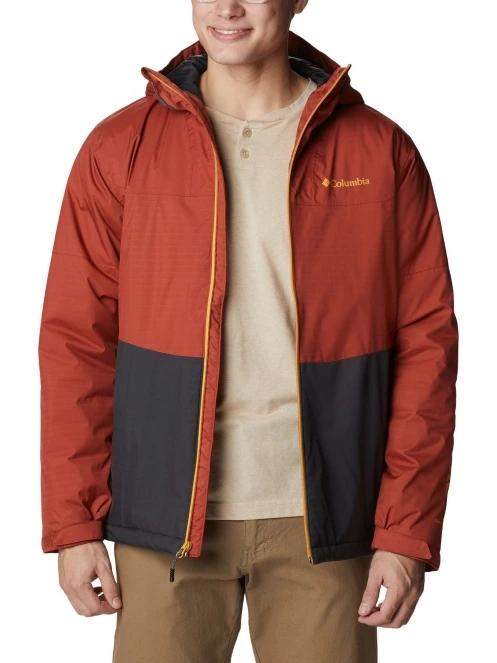 Columbia Point Park Insulated Jacket férfi utcai kabát piros színben 5