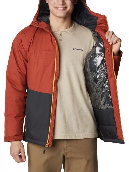 Columbia Point Park Insulated Jacket férfi utcai kabát piros színben 6