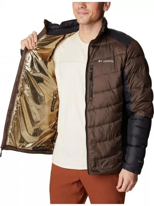 Columbia Labyrinth Loop Jacket férfi utcai kabát barna színben 5