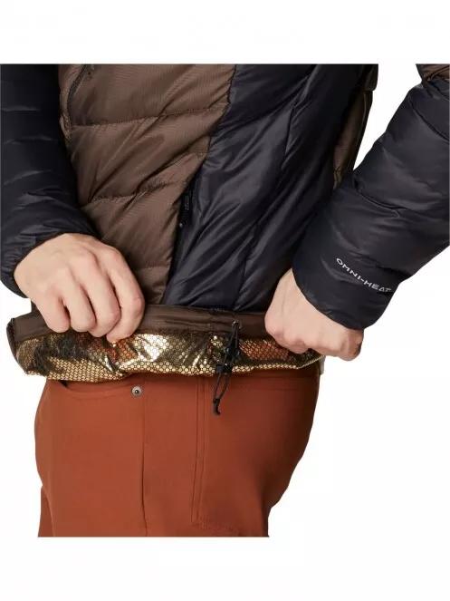 Columbia Labyrinth Loop Jacket férfi utcai kabát barna színben 6