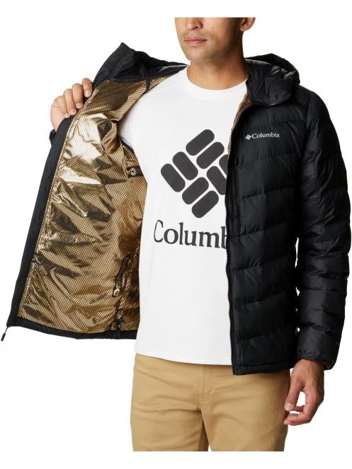 Columbia Labyrinth Loop Hooded Jacket férfi utcai kabát fekete színben 5
