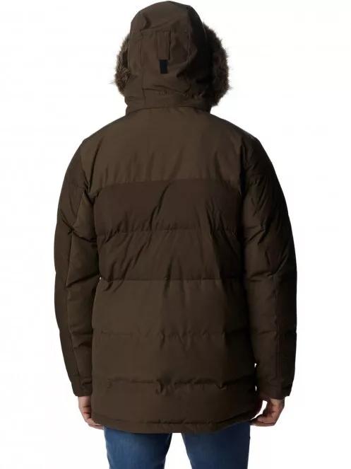 Columbia Marquam Peak Fusion Parka férfi télikabát barna színben 3