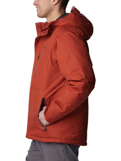 Columbia Oak Harbor Insulated Jacket férfi télikabát piros színben 3