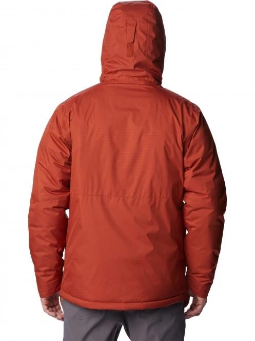 Columbia Oak Harbor Insulated Jacket férfi télikabát piros színben 4