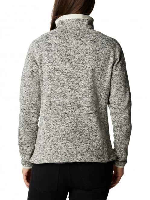 Columbia W Sweater Weather Full Zip női polár pulóver homok színben 4