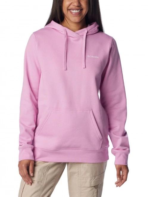 Columbia Columbia Trek Graphic Hoodie női kapucnis pulóver rózsaszín színben 2