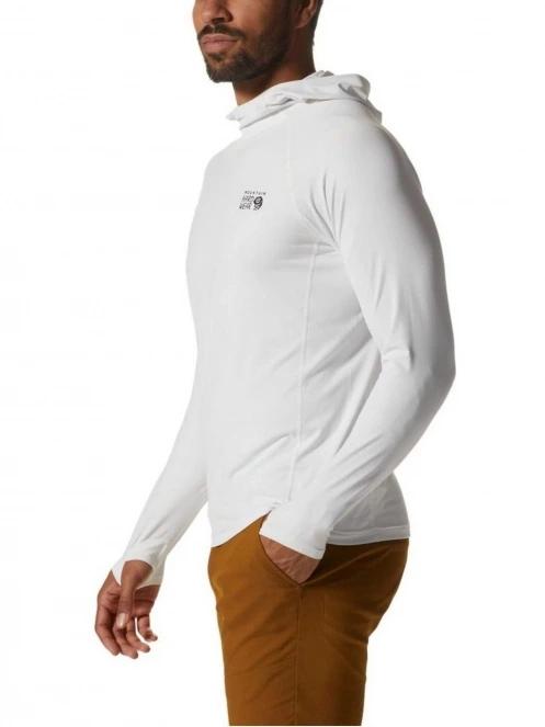 Mountain Hardwear Crater Lake Hoody férfi kapucnis pulóver szürke színben 4