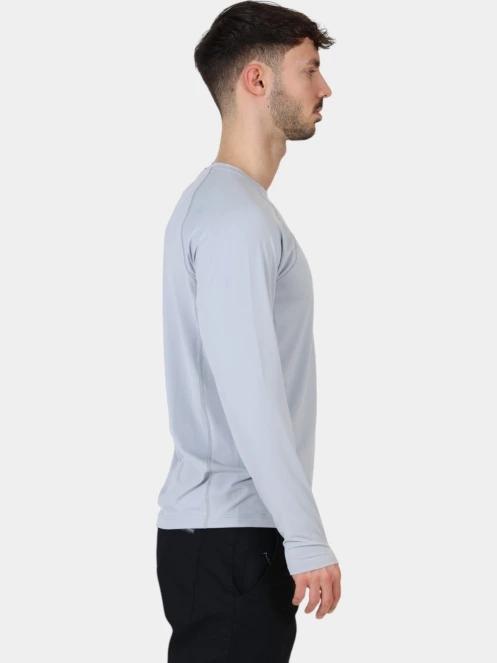 Mountain Hardwear Crater Lake Long Sleeve Crew férfi hosszú ujjú sport póló szürke színben 5
