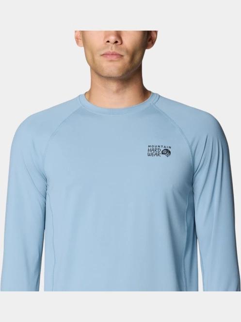 Mountain Hardwear Crater Lake Long Sleeve férfi hosszú ujjú sport póló kék színben 5