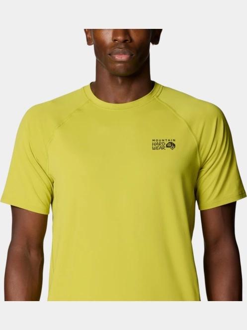 Mountain Hardwear Crater Lake Short Sleeve férfi rövid ujjú sport póló zöld színben 6