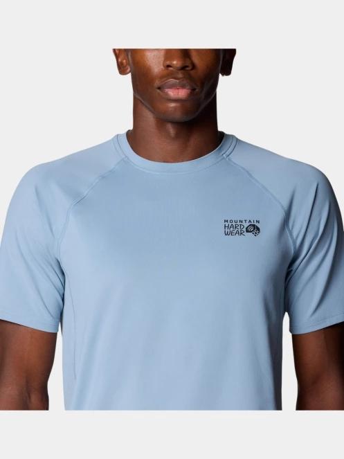 Mountain Hardwear Crater Lake Short Sleeve férfi rövid ujjú sport póló kék színben 6