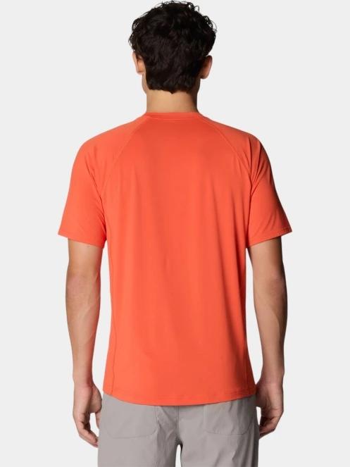 Mountain Hardwear Crater Lake Short Sleeve férfi rövid ujjú sport póló piros színben 4