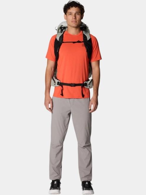 Mountain Hardwear Crater Lake Short Sleeve férfi rövid ujjú sport póló piros színben 5