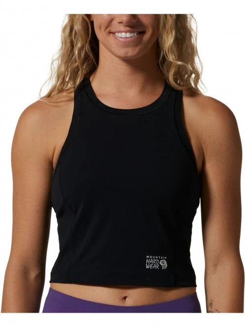 Mountain Hardwear Mountain Stretch Tanklette női rövid ujjú sport póló fekete színben 5
