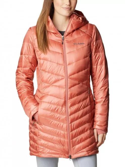 Columbia Joy Peak Mid Jacket női télikabát piros színben 2